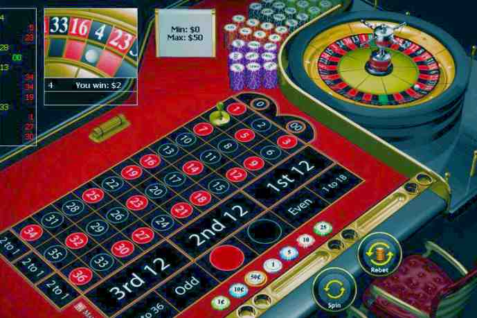roulette computer online casino games